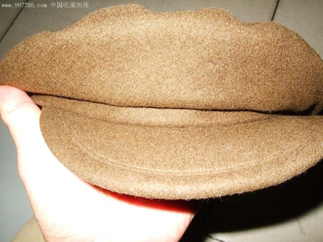 中国人民解放军五五年陆*常服将校呢帽子一顶.3号