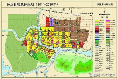 根据怀远县总体规划(2014-2030),怀远县规划沿淮铁路由淮南经常坟镇