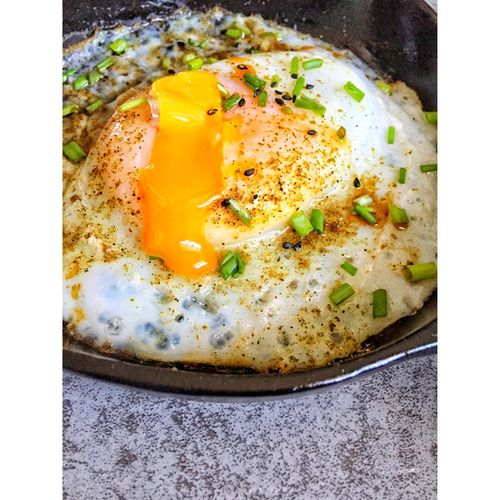 冇伱灬冇我做的椒盐煎鹅蛋-也可煎任何蛋