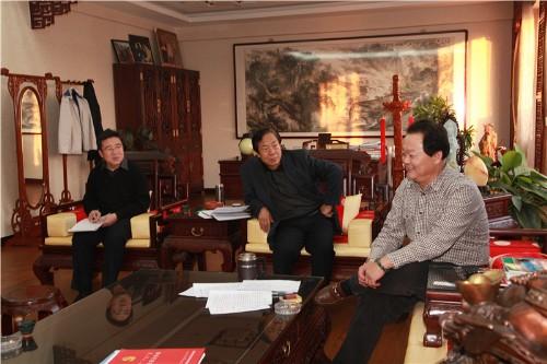 内蒙古自治区委员会统战部兰剑处长来我会调研