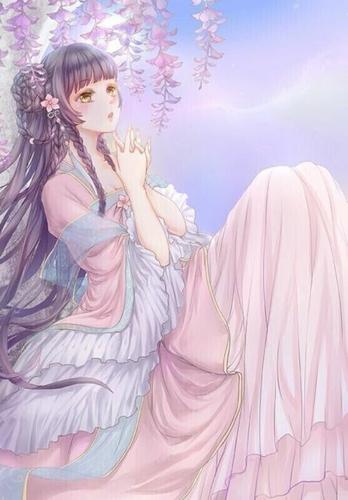 樱花的图片漫画古风