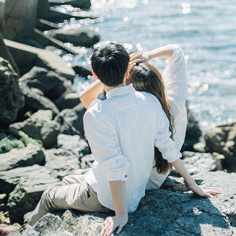 清新浪漫的小情侣唯美情侣头像图片