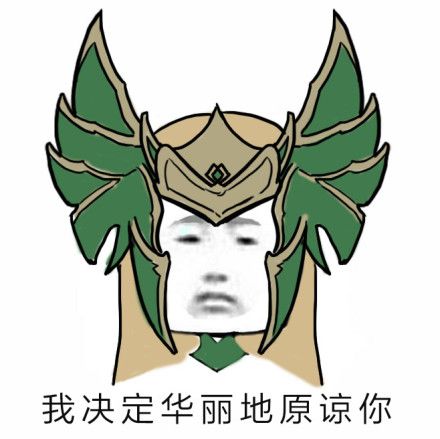 我决定华丽地原谅你 - 超华丽表情包合集_斗图表情