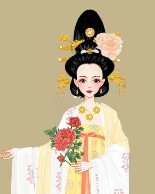 唐明皇——杨玉环(以前的造型真绝)_杨玉环_文化_文化