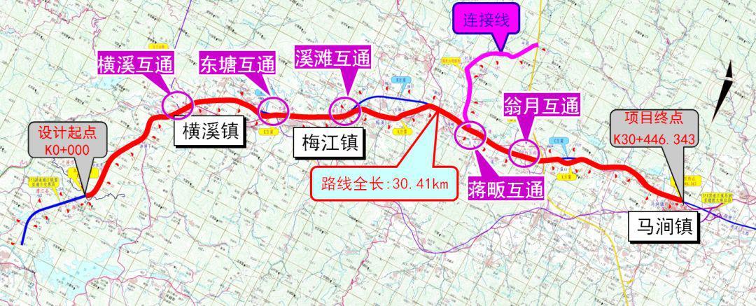 351国道横溪接口路线公布!以后去兰溪更方便了