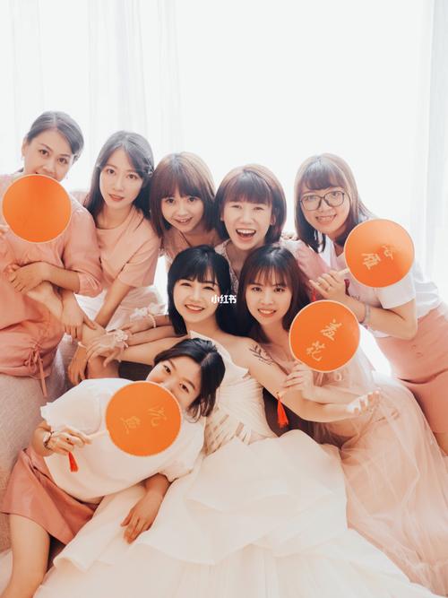 姐妹团合照 | 灿烂笑容是最美的道具_伴娘_摄影_婚礼