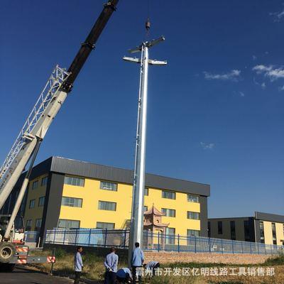 110kv单回路转角杆生产厂家 多棱型电力钢管杆 镀锌防腐电力钢杆
