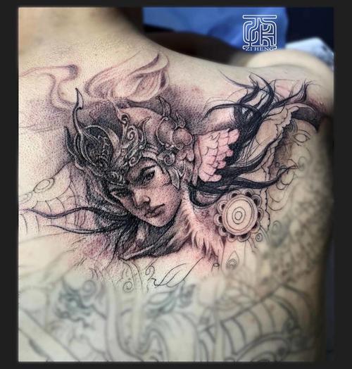 石家庄子恒刺青:赵云纹身