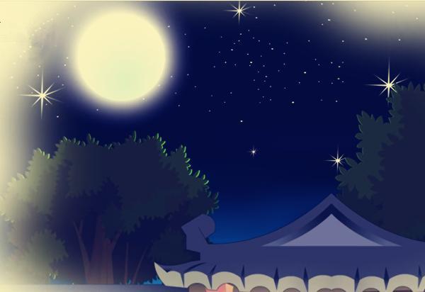 《静夜思》市唐代诗人李白开元十四年(726年)秋天作于扬州.