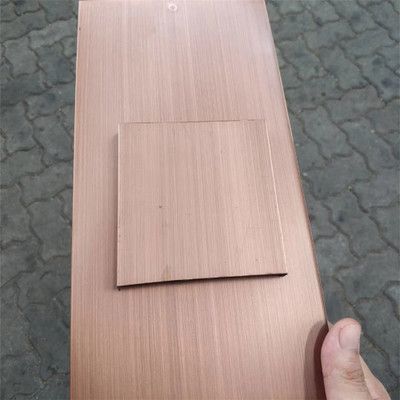 玫瑰金拉丝不锈钢板 佛山金一帆厂家推荐