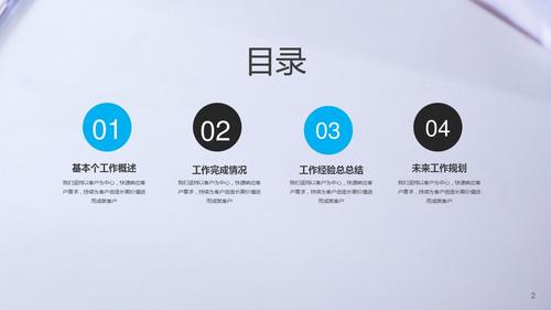 项目合作工作总结工作计划商务汇报ppt模板