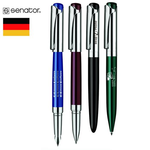 德国进口senatorvisir签字笔宝珠钢笔学生文具礼品钢笔