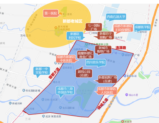 成都7大城市副中心之一,香城中心有啥看头?