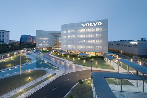 上海嘉定区地标性建筑——沃尔沃汽车亚太区总部