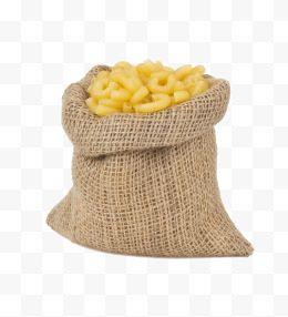 麻袋与食物