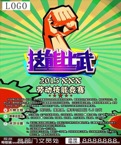 技能大赛海报图片