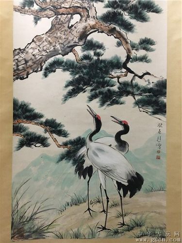 徐悲鸿松鹤延年作品