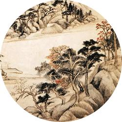 明代大家董其昌山水画作品欣赏