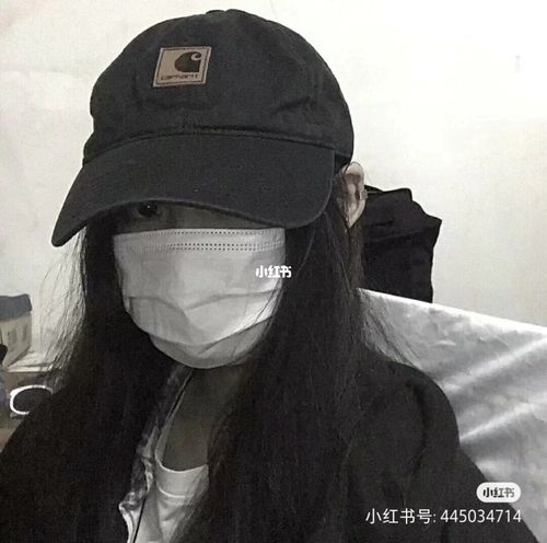 带口罩的女生头像_女生头像_素材_头像