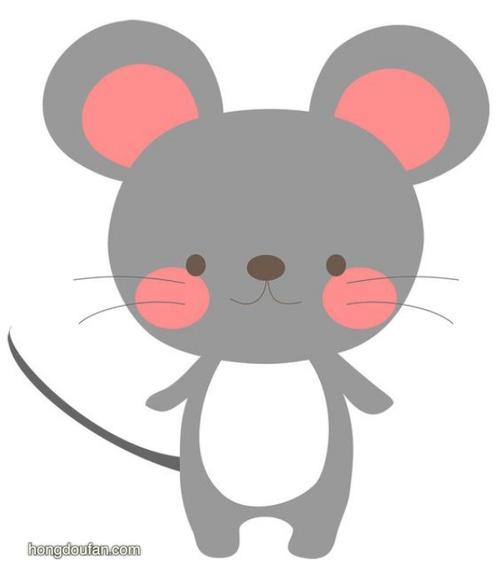 小小灰老鼠要如何画农场的小老鼠宝宝简笔画大全