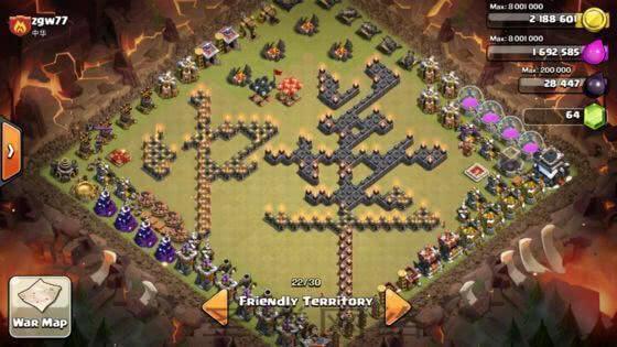 部落冲突:这些阵型闪瞎你的眼,能够碰到三个以上才算得上是高玩