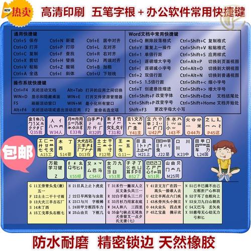 五笔输入法教程学电脑学拼音的打字书从零基础开始字根表口诀字典练习