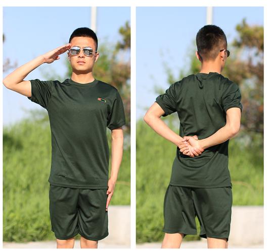 16新式体能训练服套装夏季速干 作训服短袖武速干体能服军迷t恤
