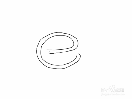 手绘涂鸦智力环智力扣系列之怎样画e扣