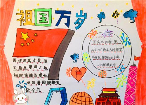 小学生国庆节手抄报内容文字