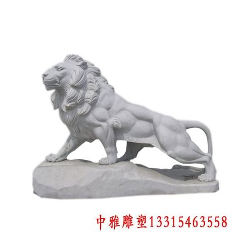 石雕小狮子-朔州狮子青石雕塑制作厂
