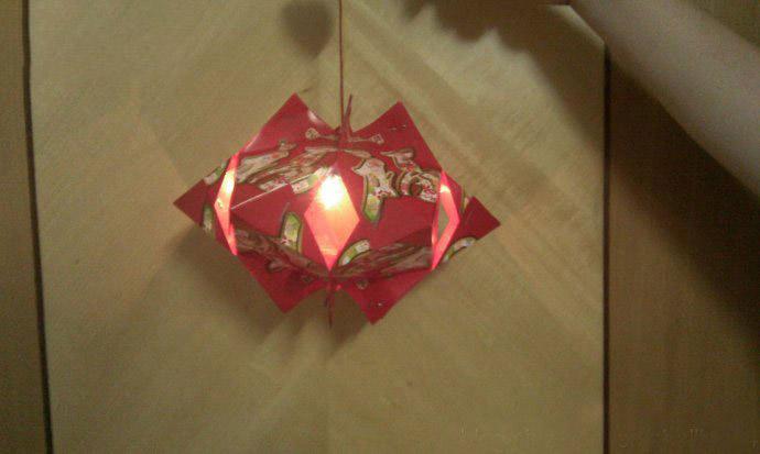红包灯笼制作步骤