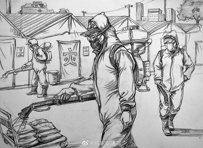 齐立帅备课:抗击疫情场景速写