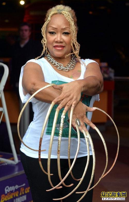 令人咋舌的最长指甲达584厘米