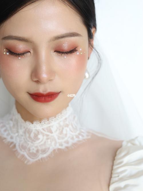 巨美的珍珠眼妆,最美婚礼造型_婚礼_新娘_眼妆_婚纱_珍珠_化妆师
