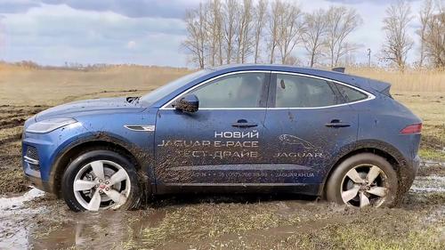 2021款捷豹e-pace,冲沙泥潭性能测试