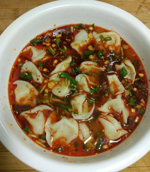 酸辣汤水饺