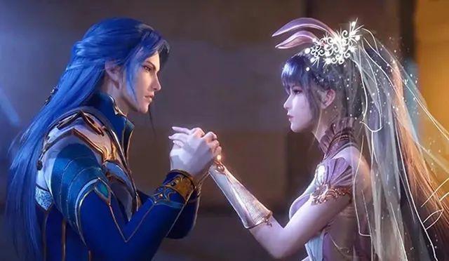 啪的一声很快,唐三和小舞迎来星斗森林订婚日子,备好纸巾