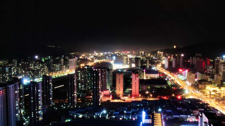 好久没更新了,晒几张天水市最新夜景航拍!
