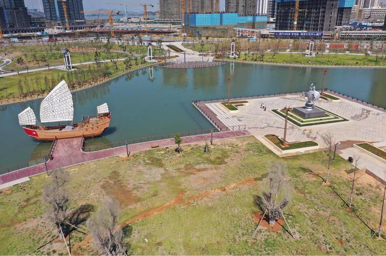新建成的津湾·东海岸公园 更为这片滨海风光增添了无穷魅力 目前