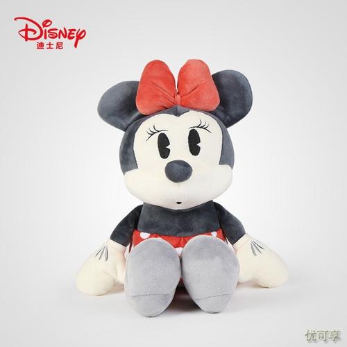 迪士尼disney毛绒玩具娃娃玩偶米奇米妮公仔送女朋友生日情人节22号坐