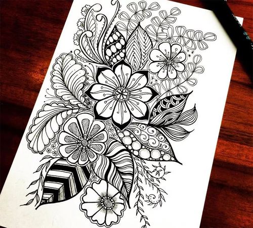 绘画线条是绘画的灵魂带孩子走进线描装饰画的世界