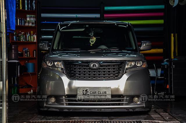 车主将这台酷熊提回家的那天就开始改,至今也有8年之久,一些当年所