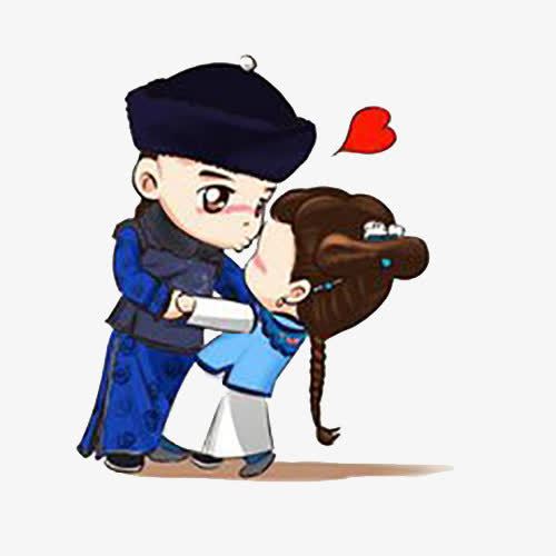 古装情侣免抠素材免费下载_觅元素51yuansu.com