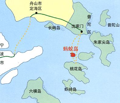 舟山群岛 顾名思义,岛多 大大小小,1390余座岛屿 在舟山 每座岛都不