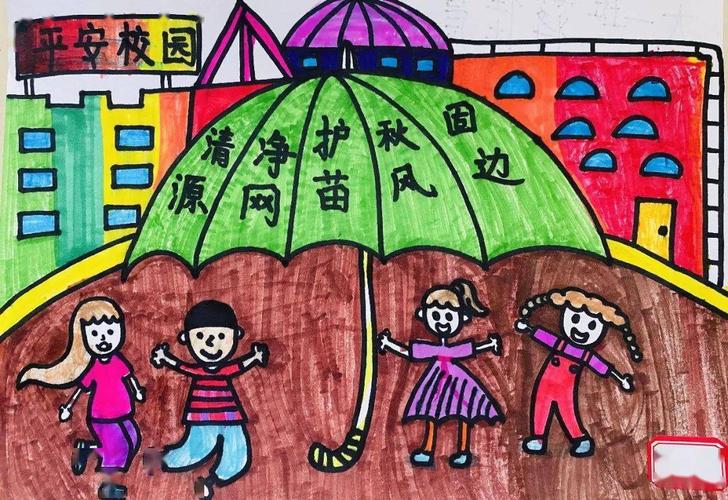 东关街道妇联联合托阳幼儿园开展"护苗行动2021"主题绘画宣传活动