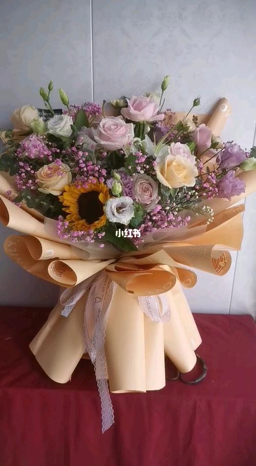 闺蜜款,适合送闺蜜的花束_花束_家居家装_家居装饰