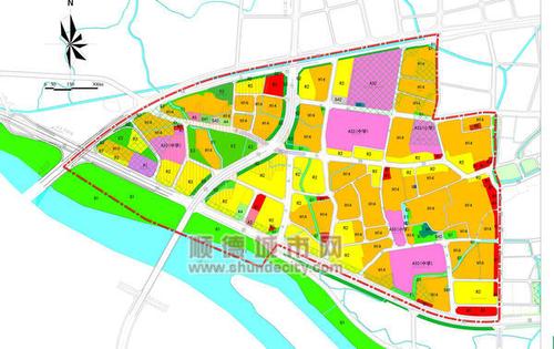 陈村旧城区控规伦桂路将延伸到这里