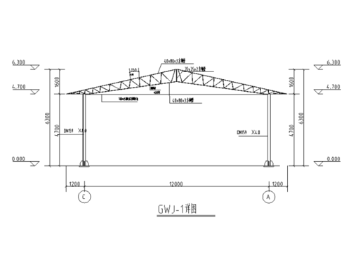分享贵州大棚设计图资料下载