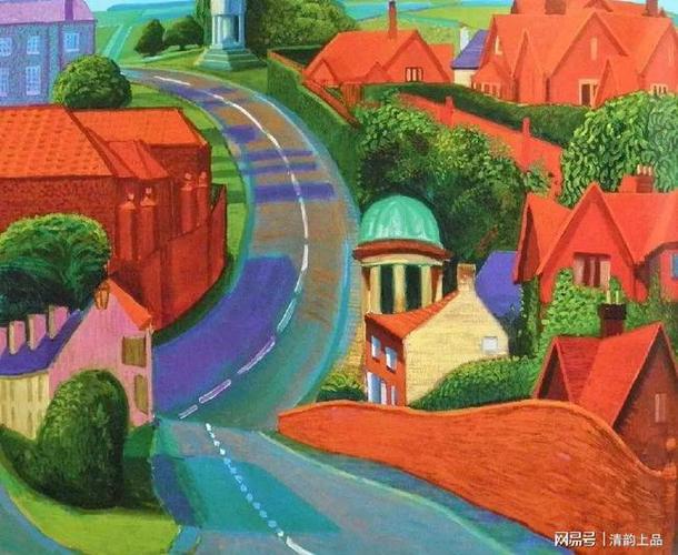 英国画家大卫霍克尼油画作品欣赏