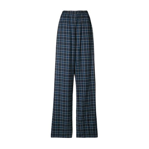 巴黎世家/balenciaga 18年秋冬 女士 格子 宽松 混色 女士休闲裤